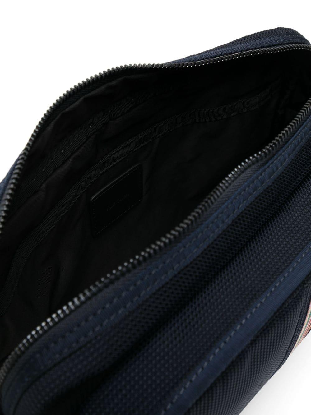 PAUL SMITH Embossed Textured-Leather Messenger Bag for Men  Leather  messenger, Messenger bag men, Leather messenger bag