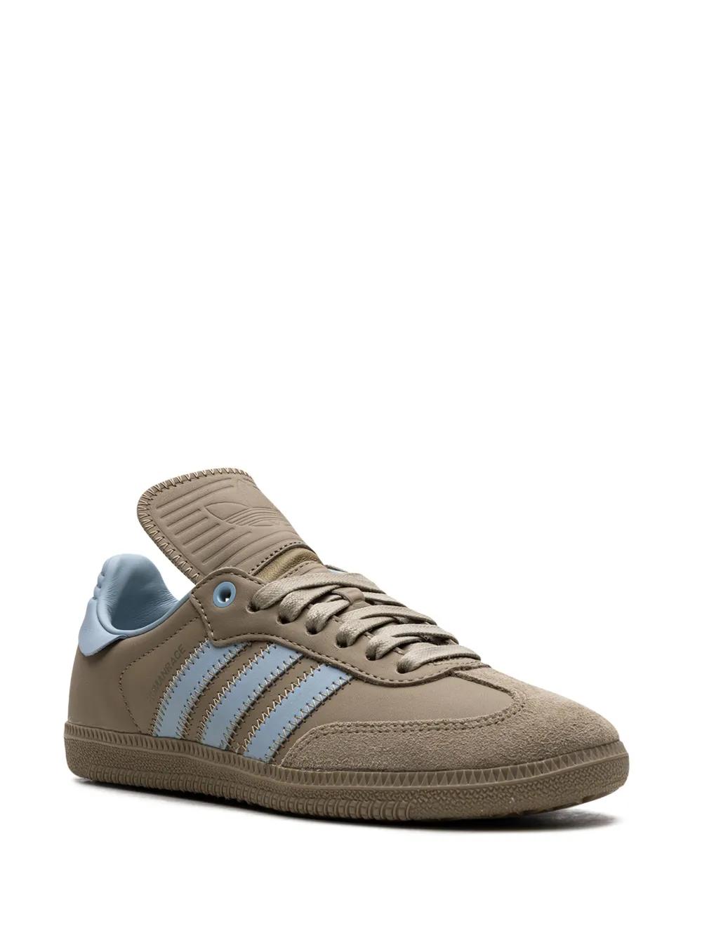 adidas gazelle silver green womens Adidas Pharell Williams Virginia Vario Flat-Earther Shoes  Extra Butter