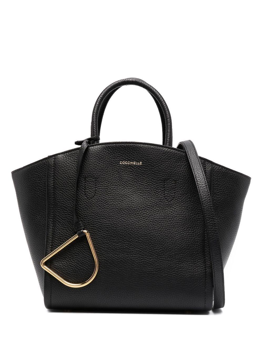 Coccinelle Narcisse Leather Tote Bag in Black Lyst Canada