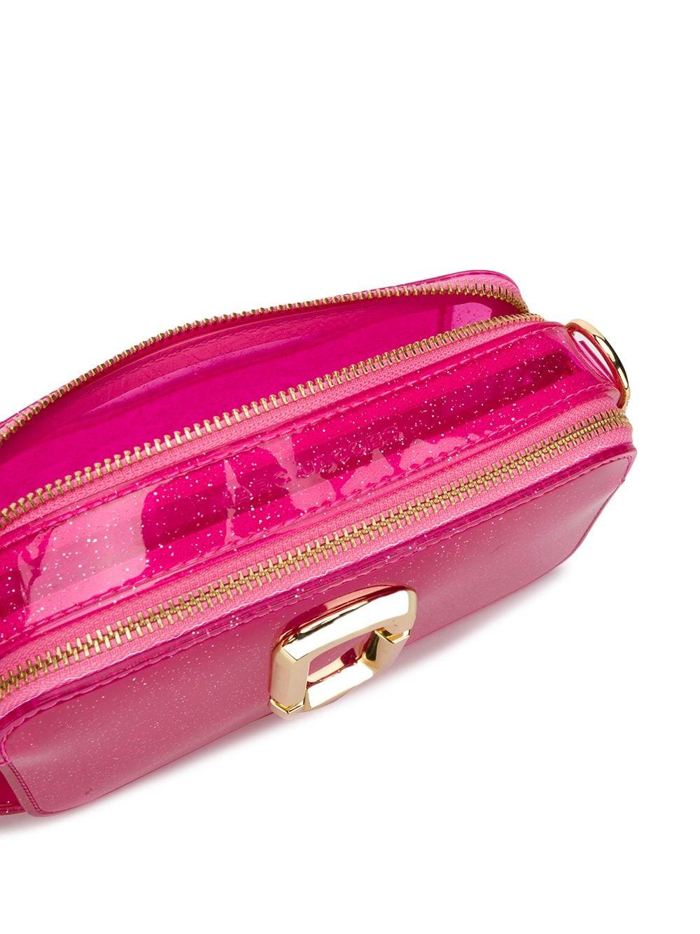 Marc Jacobs The Jelly Glitter Snapshot Camera Bag in Pink | Lyst