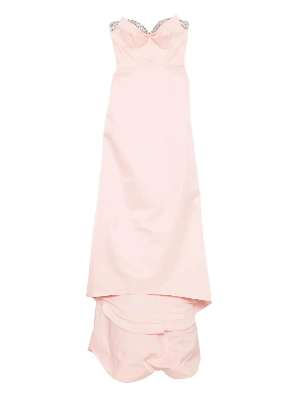 ワンピースその他 alexander mcqueen Maxi dresses Alexander McQueen One-Shoulder Gown, Size 44 IT