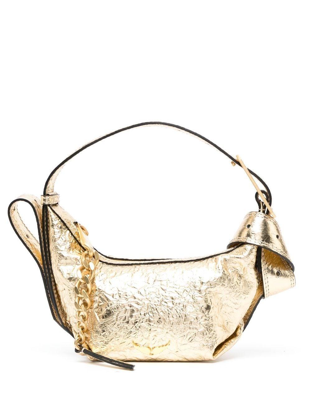 Zadig & Voltaire Le Cecilia Leather Crossbody Bag in Metallic Lyst