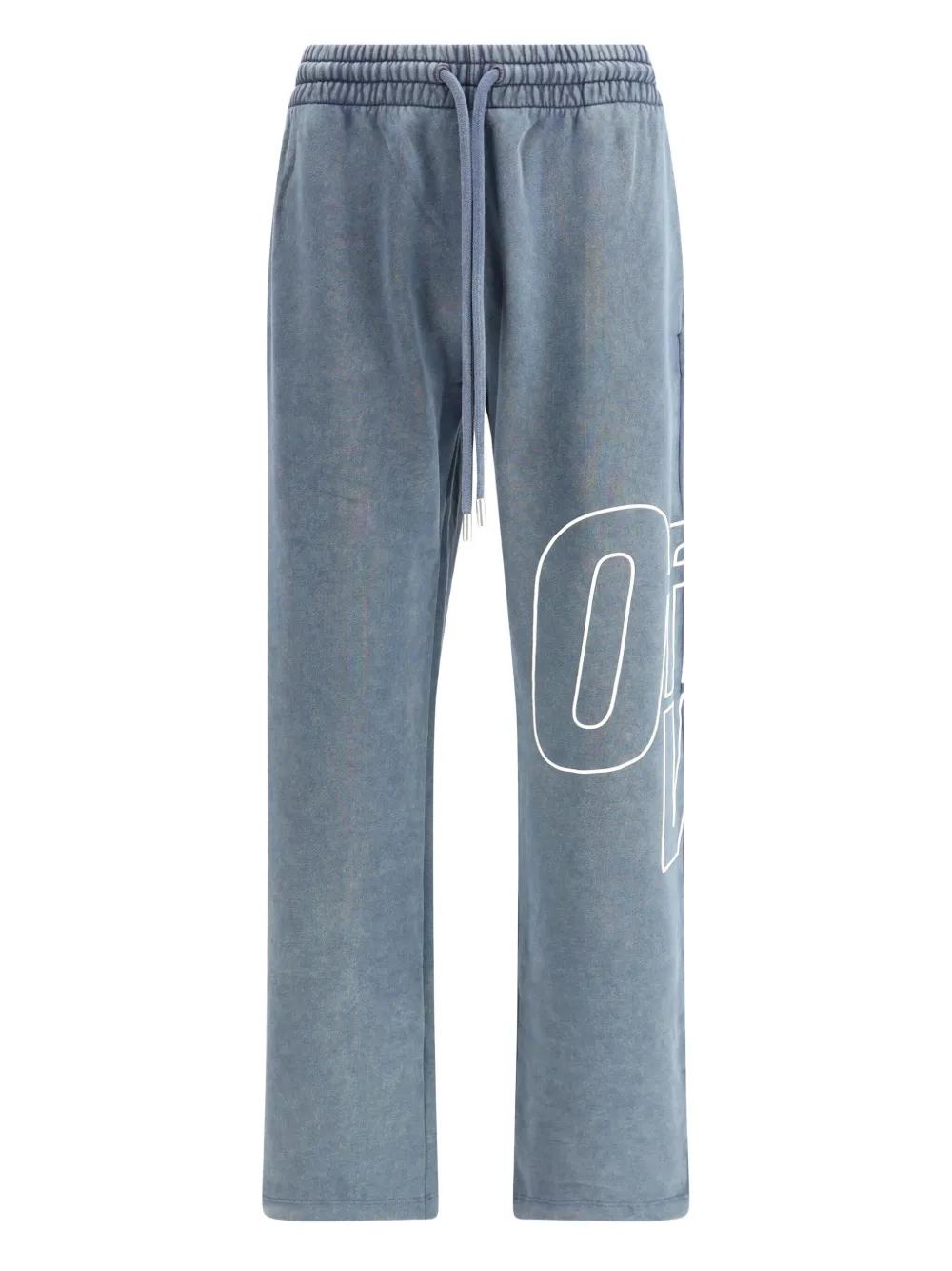 Off-White c/o Virgil Abloh Outline Arrow Track Pants in Blue for