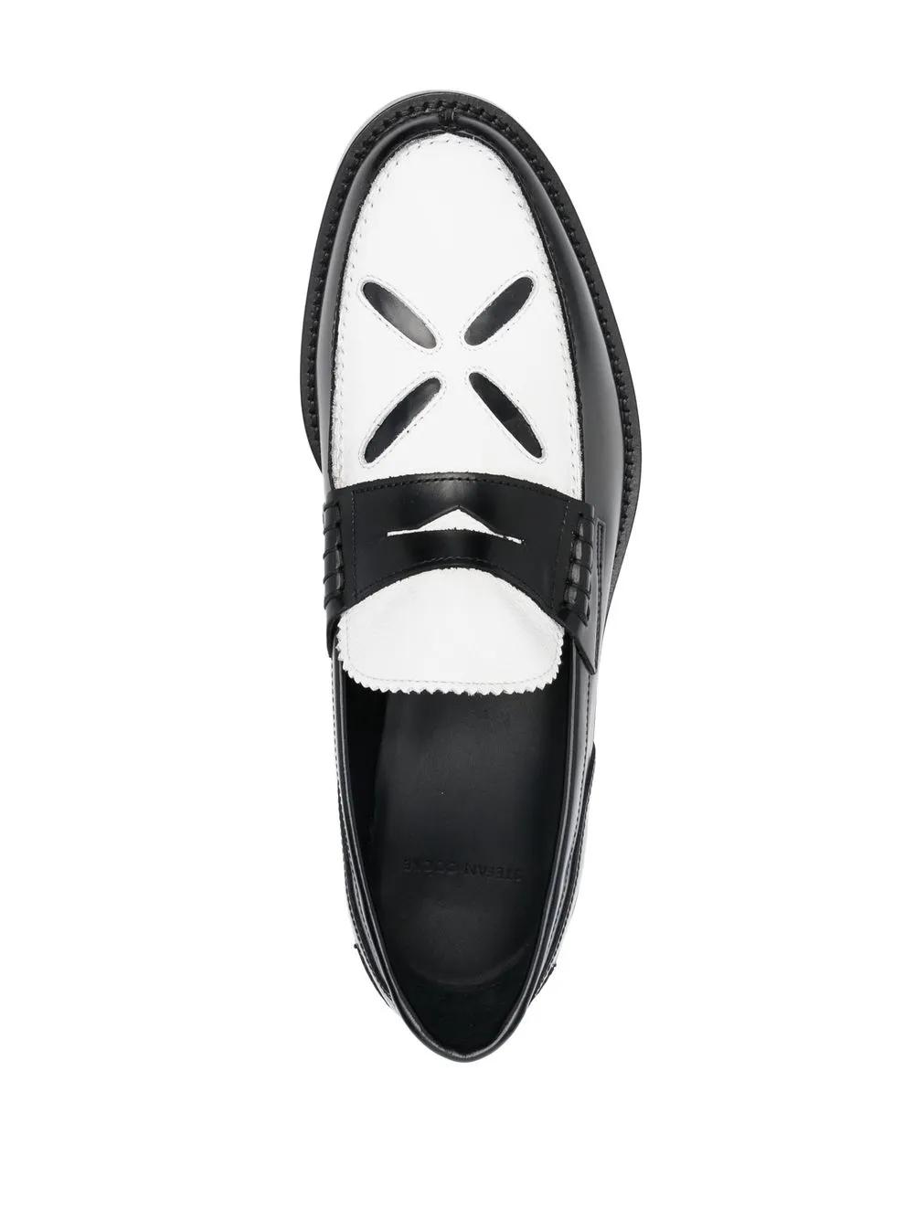 靴 StefanCooke Slashed Loafers stefan cooke(ステファンクック) SLASHED SLIP ONレザーシューズ