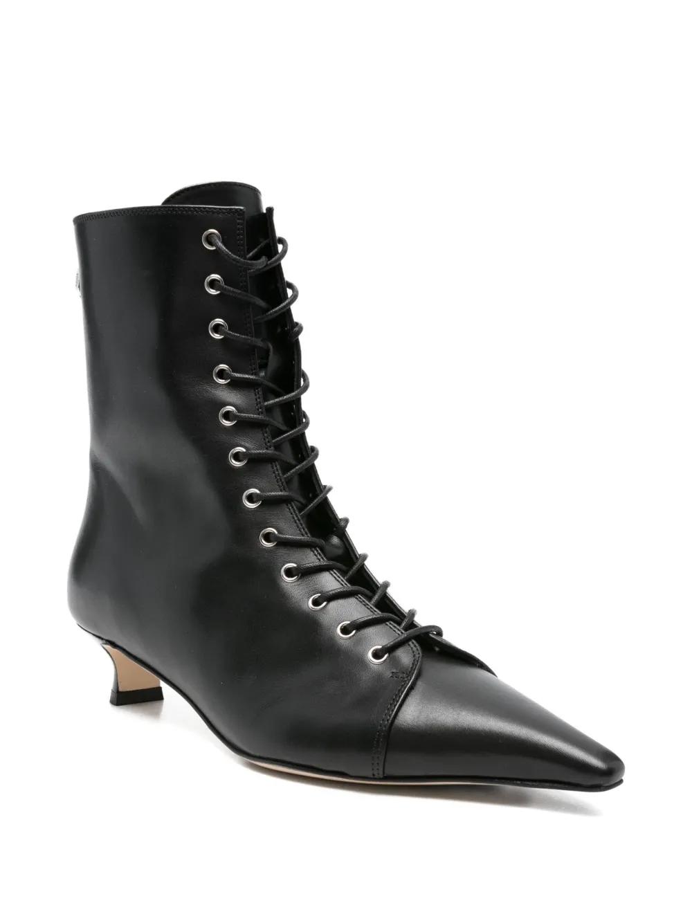 ミドルブーツ AEYDE Women Boots LETIZIA BLACK AEYDE Letizia Suede Over-The-Knee Boots in Black | endource
