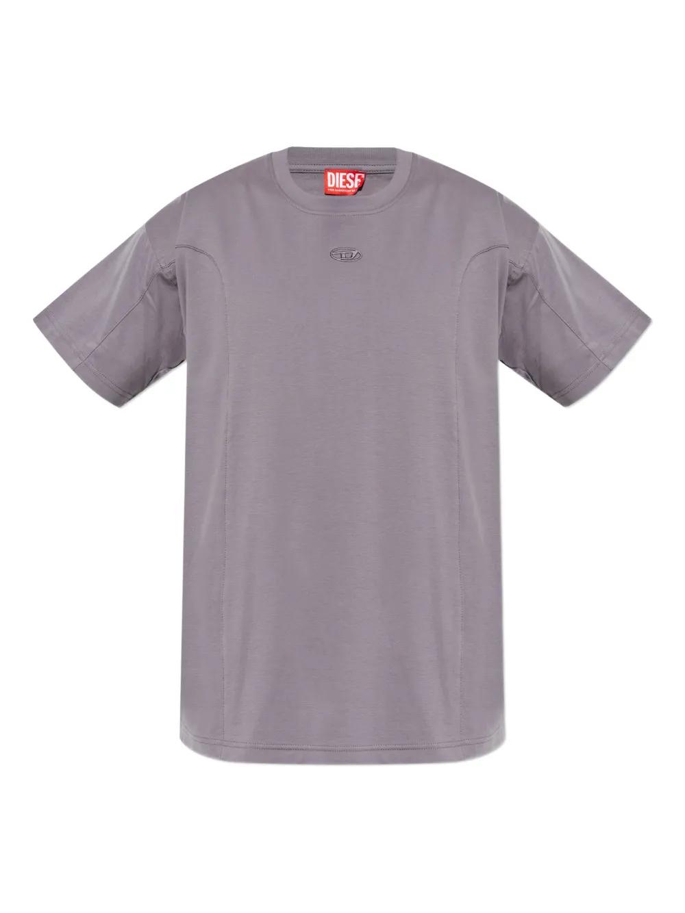 DIESEL T-Norm-Int Logo T-Shirt in Purple for Men | Lyst
