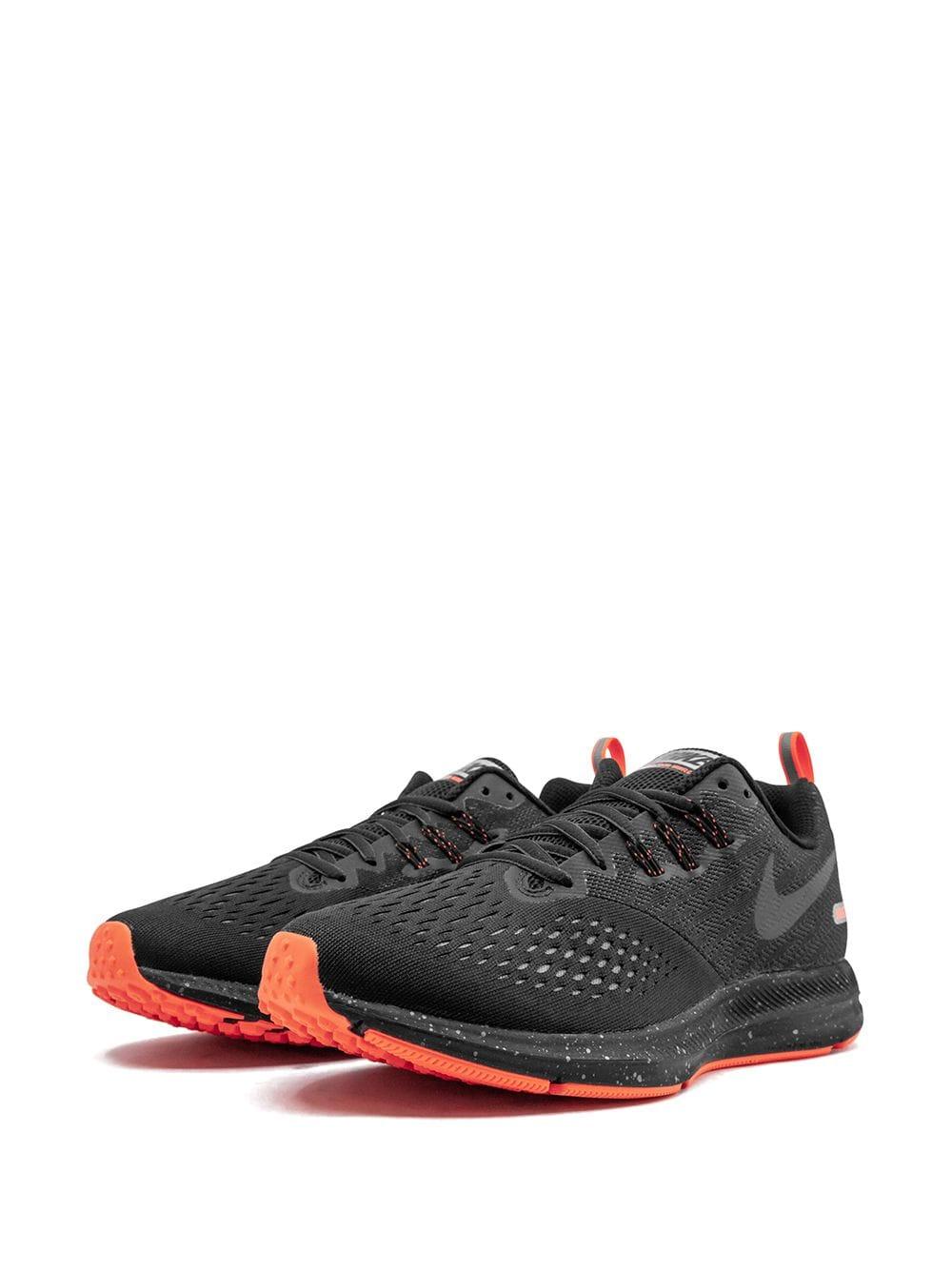 Nike Lace Zoom Winflo 4 Shield Sneakers in 8 (Black) for Men - Lyst