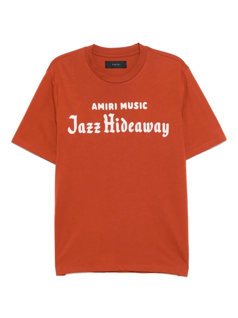amiri-orange-T-Shirt-Jazz-