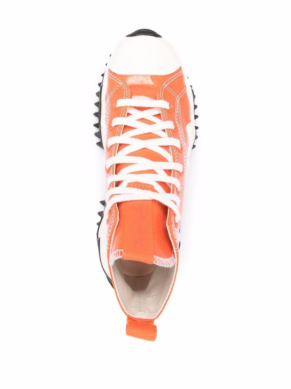 Converse Run Star Motion Hi sneakers in orange and pink - ShopStyle