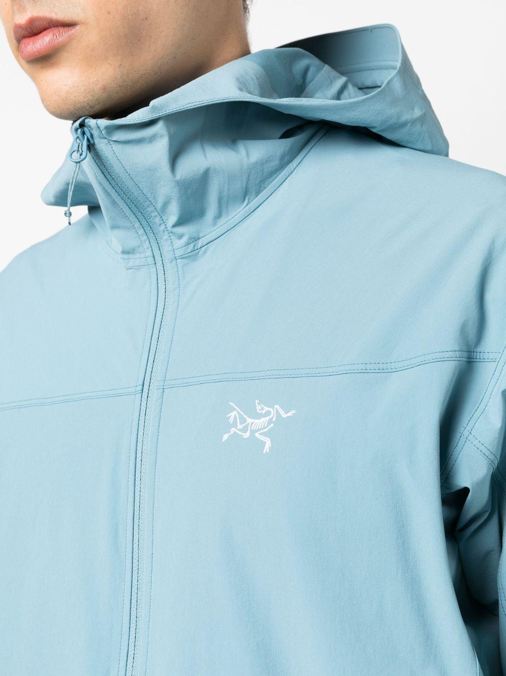 Arc'teryx Logo-embroidered Padded Hooded Jacket in Blue for Men