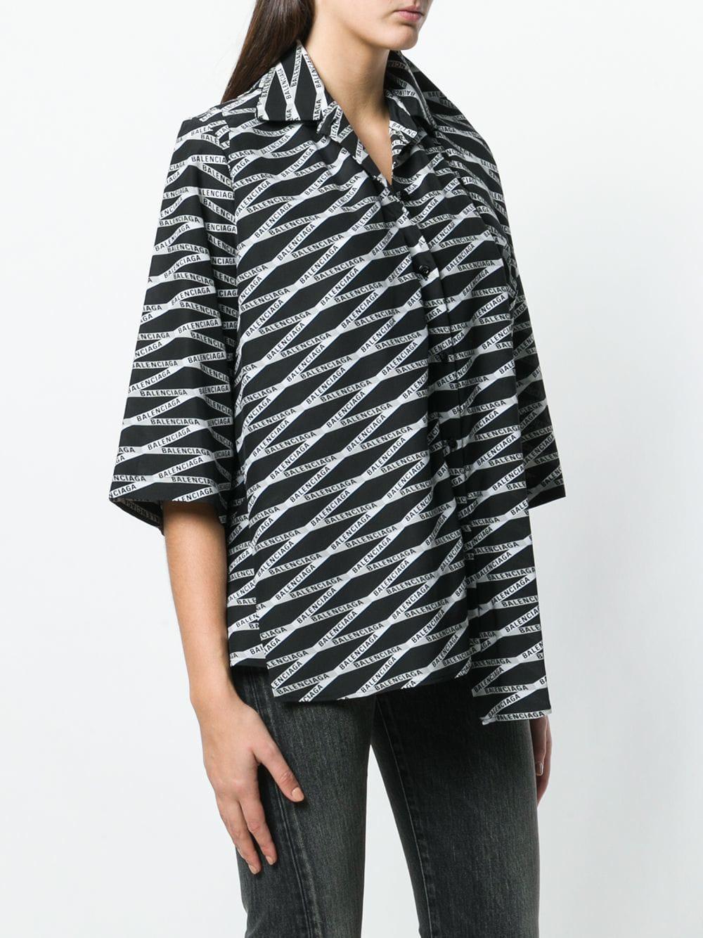 balenciaga double shirt