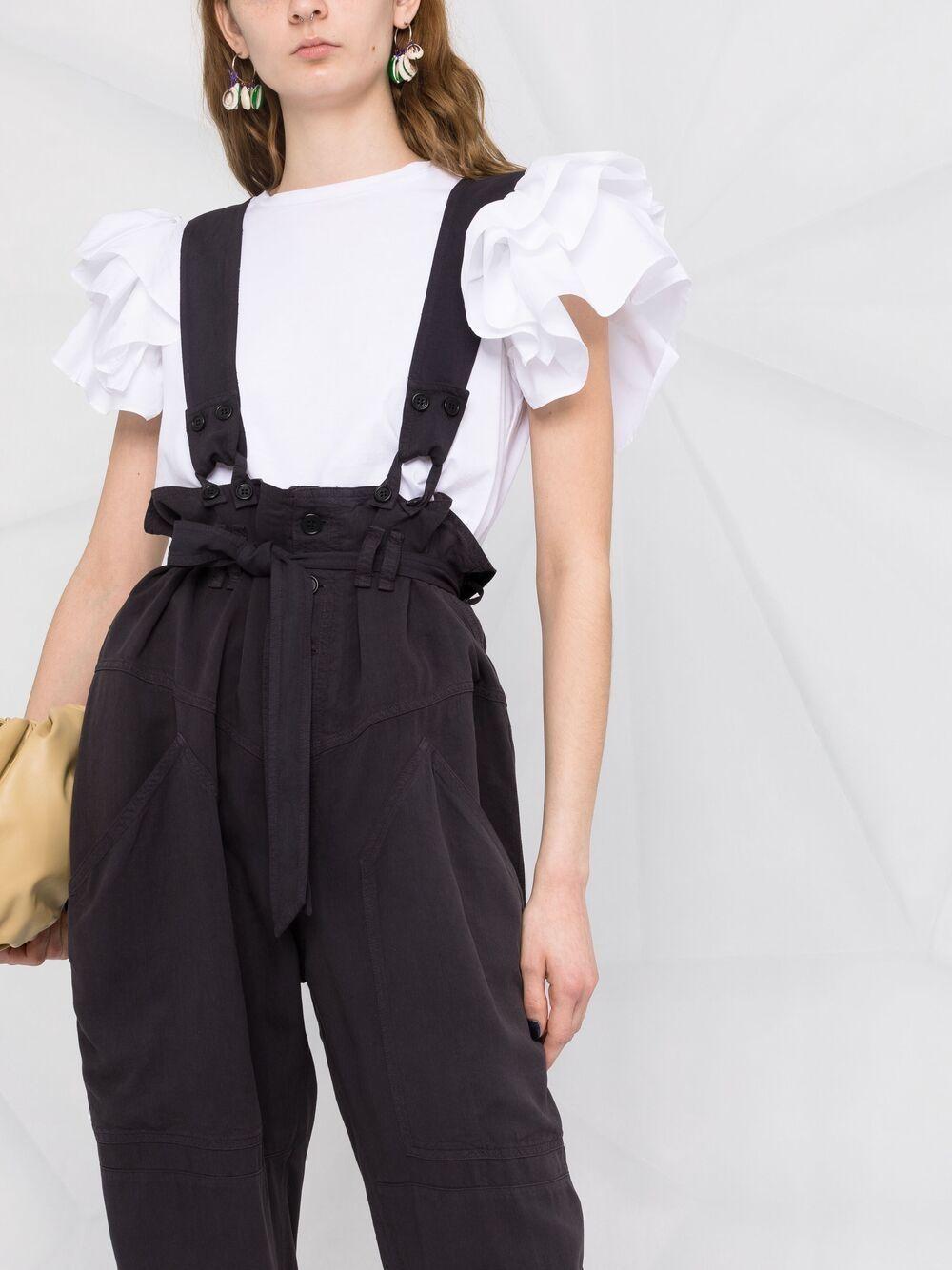 Isabel Marant Fineba Dungaree Trousers 