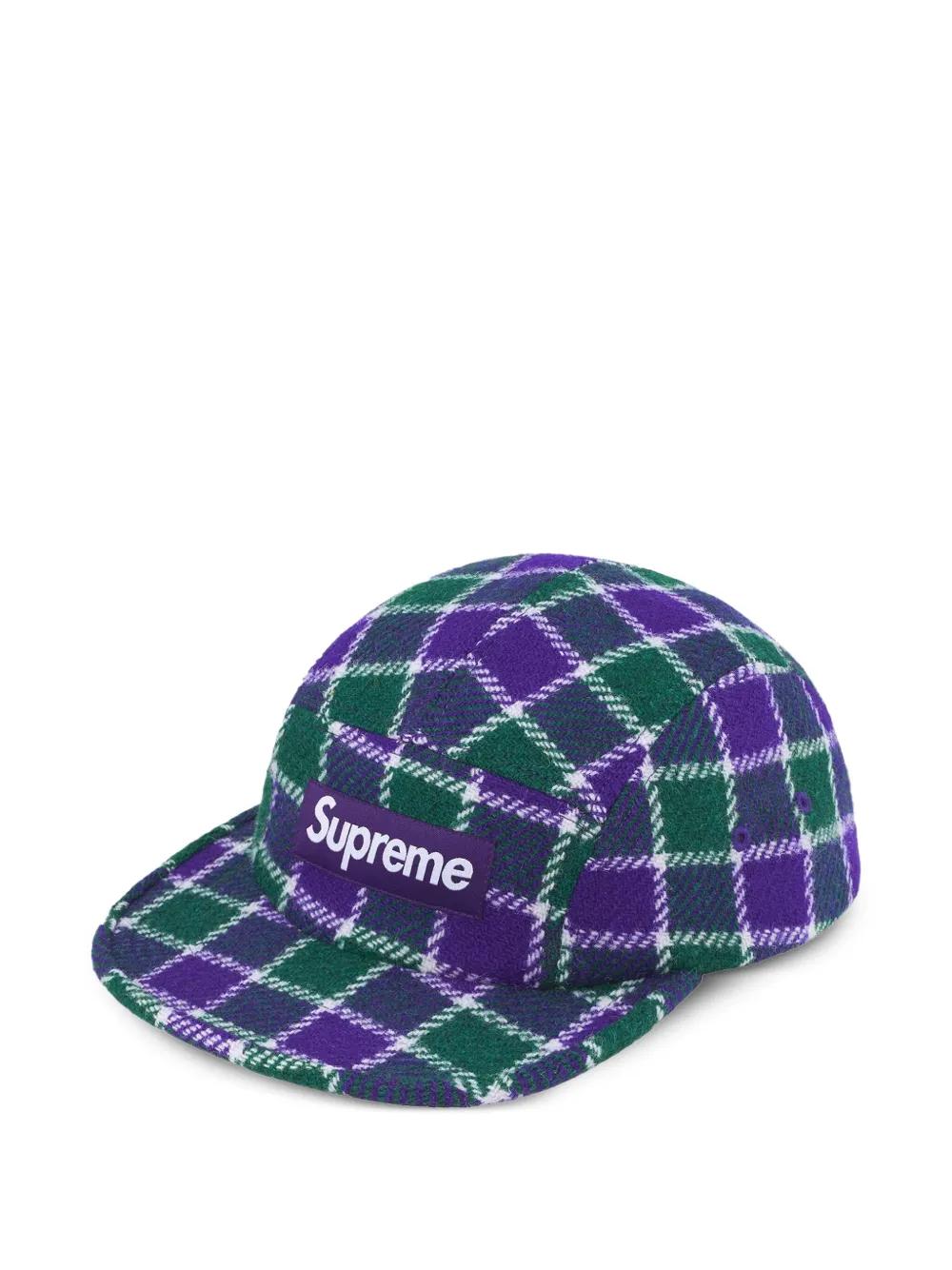 Supreme Harris Tweed Camp Cap in Blue for Men | Lyst Canada