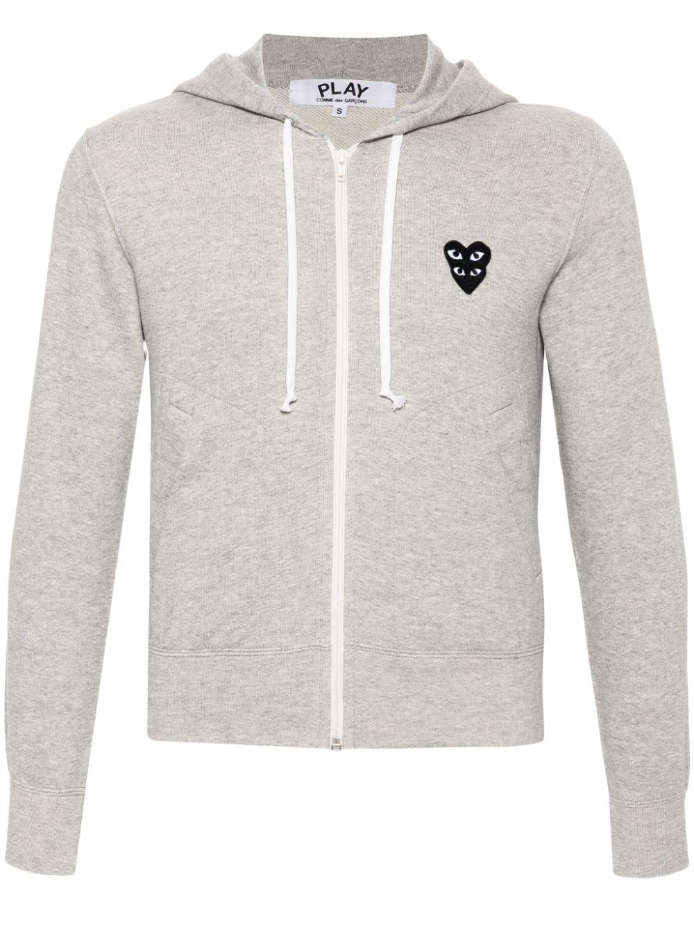 Comme des garcons play women's hoodie hot sale