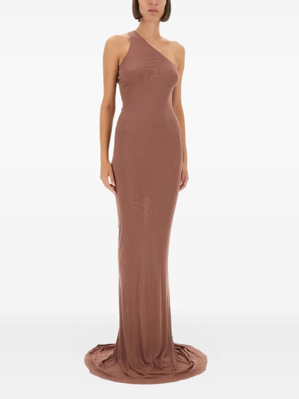 Rick Owens Viscose Dress in Brown | Lyst Rick Owens Viscose Dress in Brown | Lyst