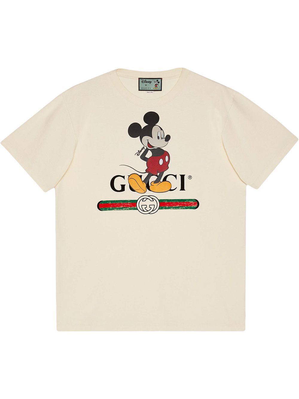 Gucci Disney X Oversize T-shirt in White for Men | Lyst