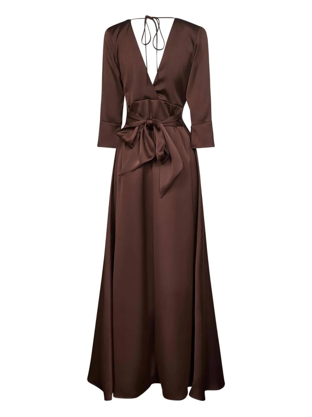オールインワン・サロペット Blanca Vita Midi Shirt Dress With Belted Waist And Elegant Blanca Vita Striped Shirt Dress In Lightweight Pure Silk