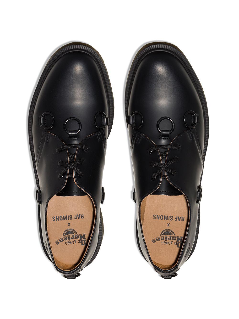 Dr. Martens X Raf Simons Derby Shoes in Black for Men | Lyst