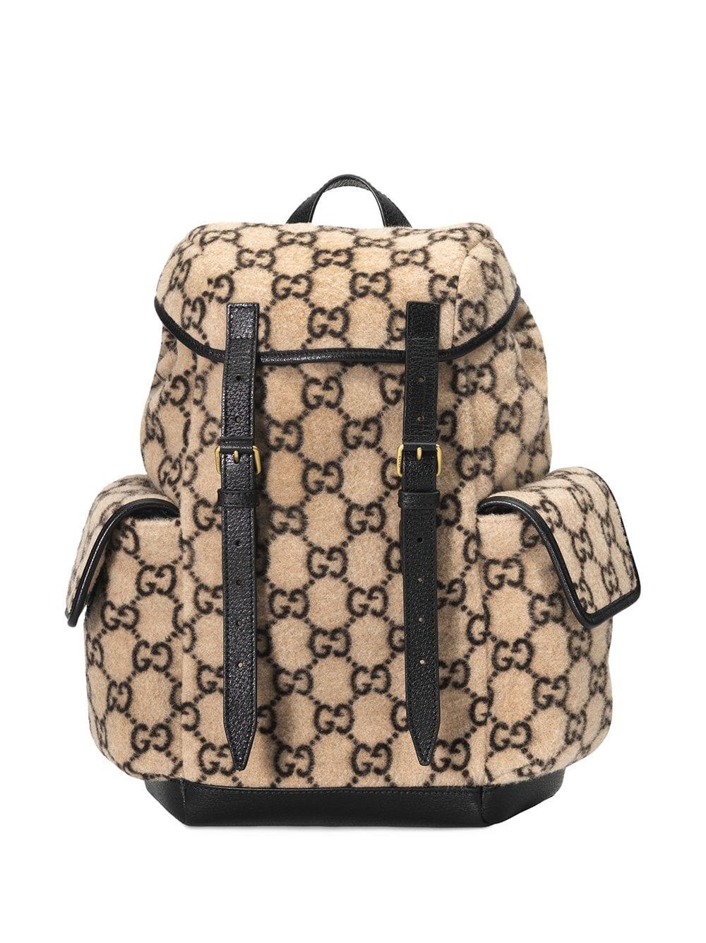 gucci backpack monogram