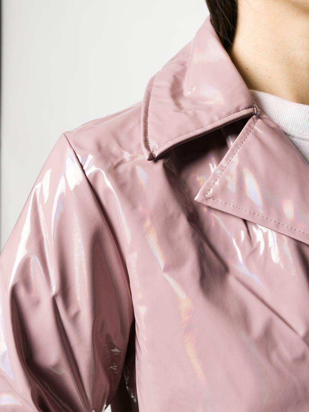 Rains Dusky Pink Holographic Raincoat | Lyst