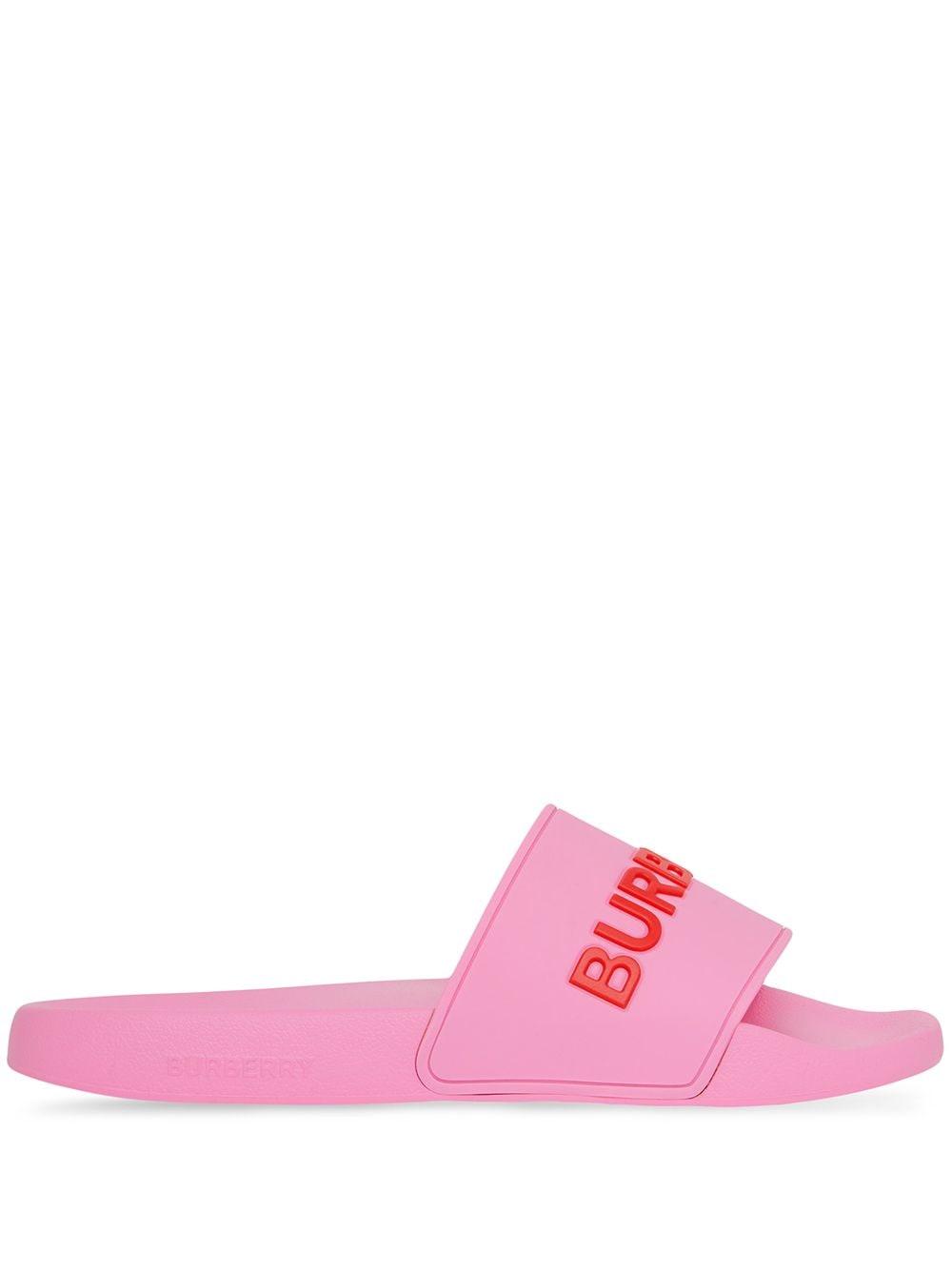 Burberry バーバリー シャワーサンダル Furley レディース エンボスロゴスライド コンフォート スポーツ スポサン 靴 525 Pistachio Bhinternalmedicine Com