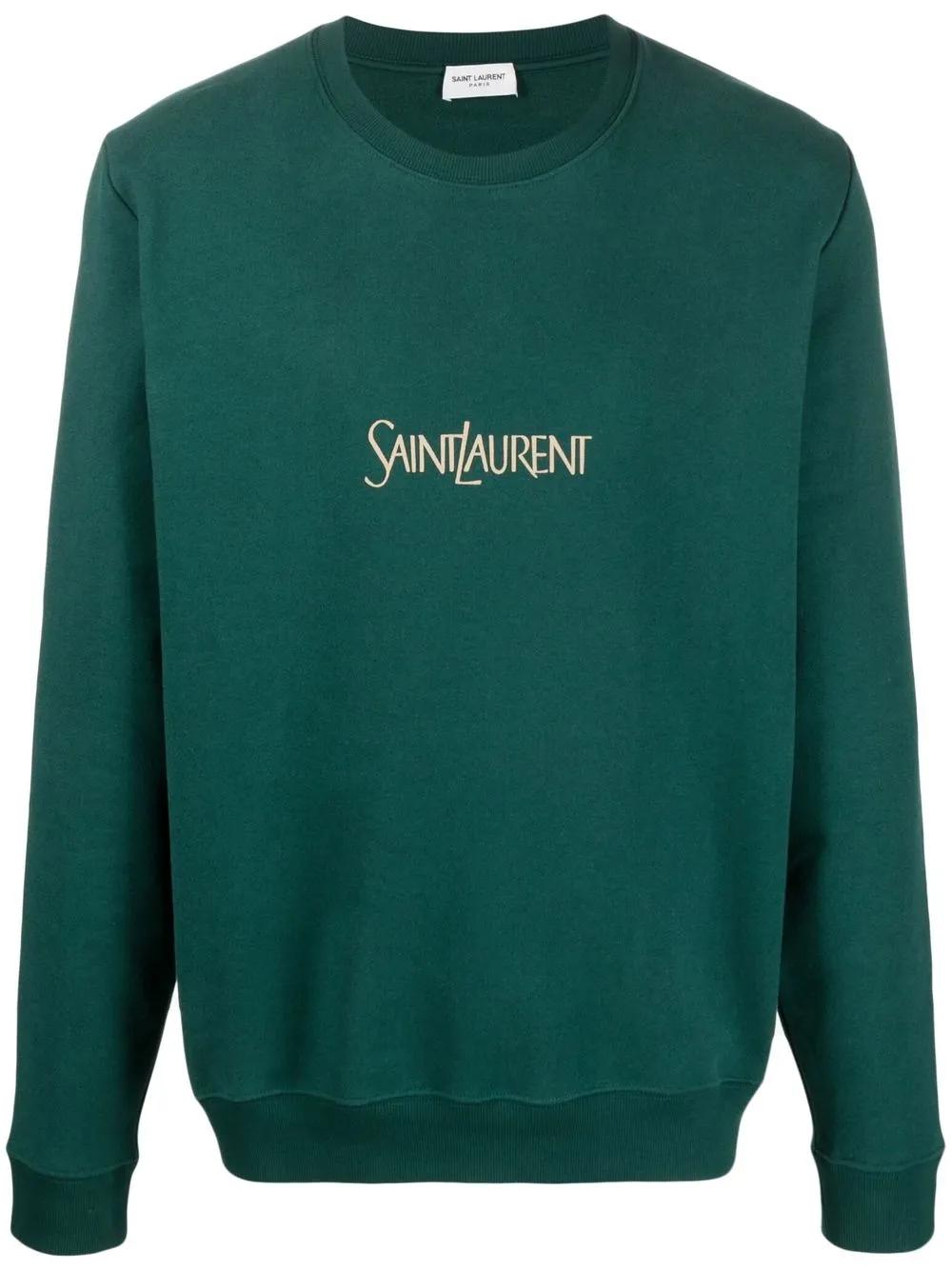 激レア】Yves Saint Laurent スウェット ミントグリーンメンズ Saint 
