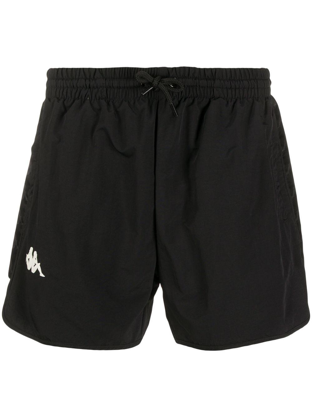 Kappa Logo Swim Shorts in Black for Men - Lyst