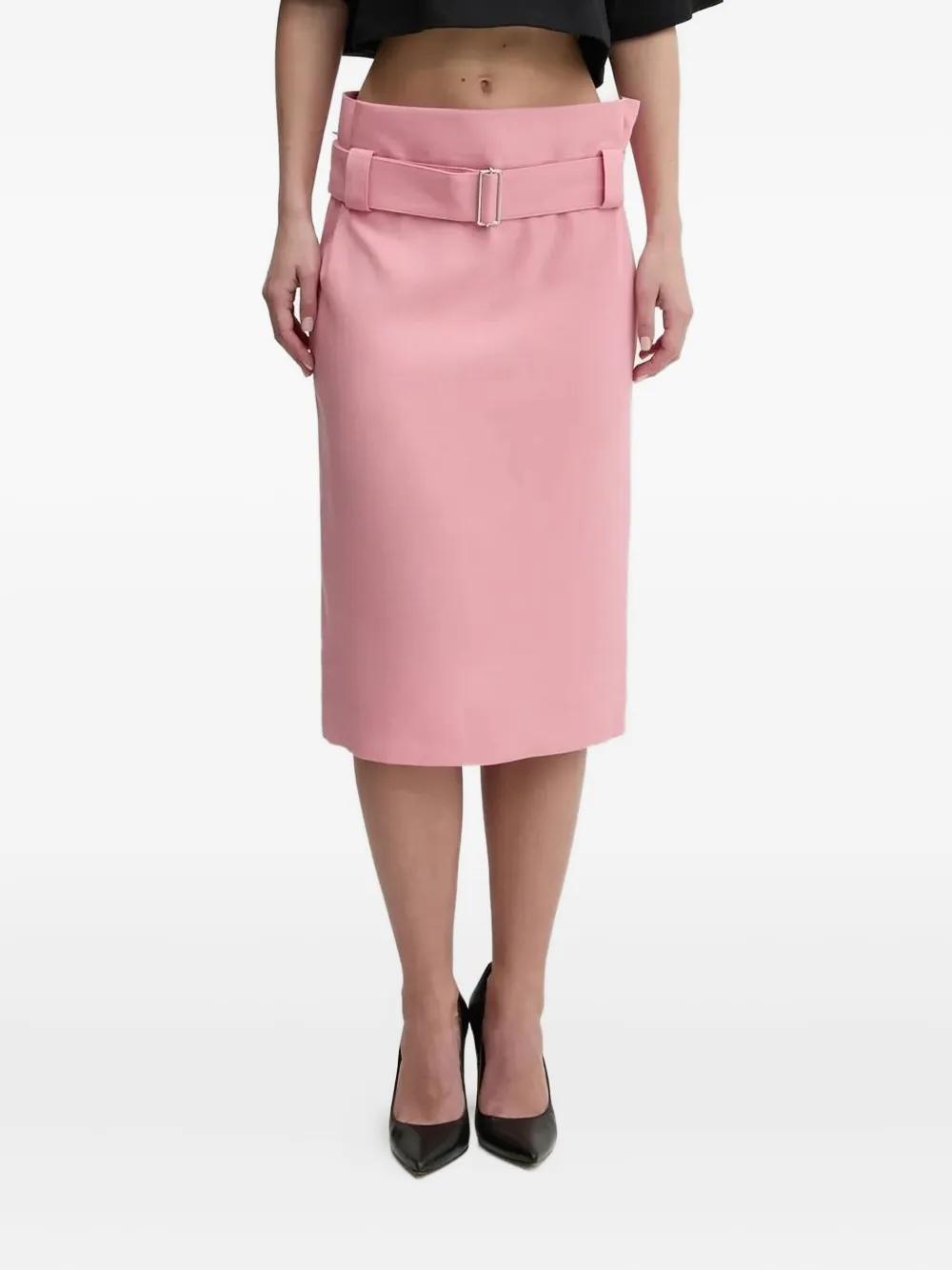 スカート MSGM Woman Skirt Sky Blue 3842MDD231257242 86 MSGM] 여성 스커트 3842MDD231257242 86 스카이 Blue /6 - GS SHOP