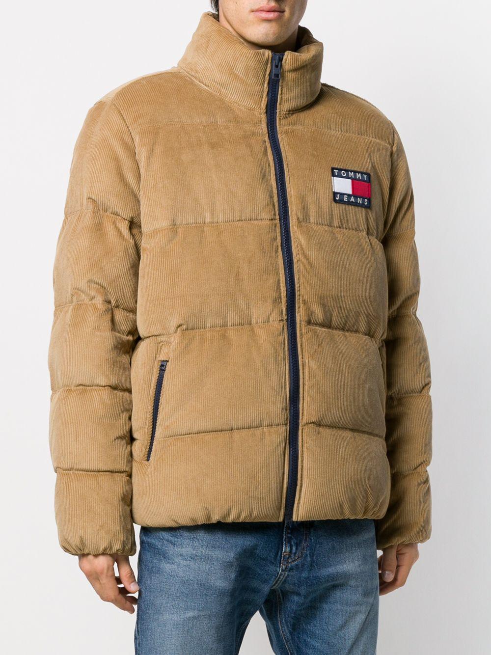 brown tommy hilfiger jacket