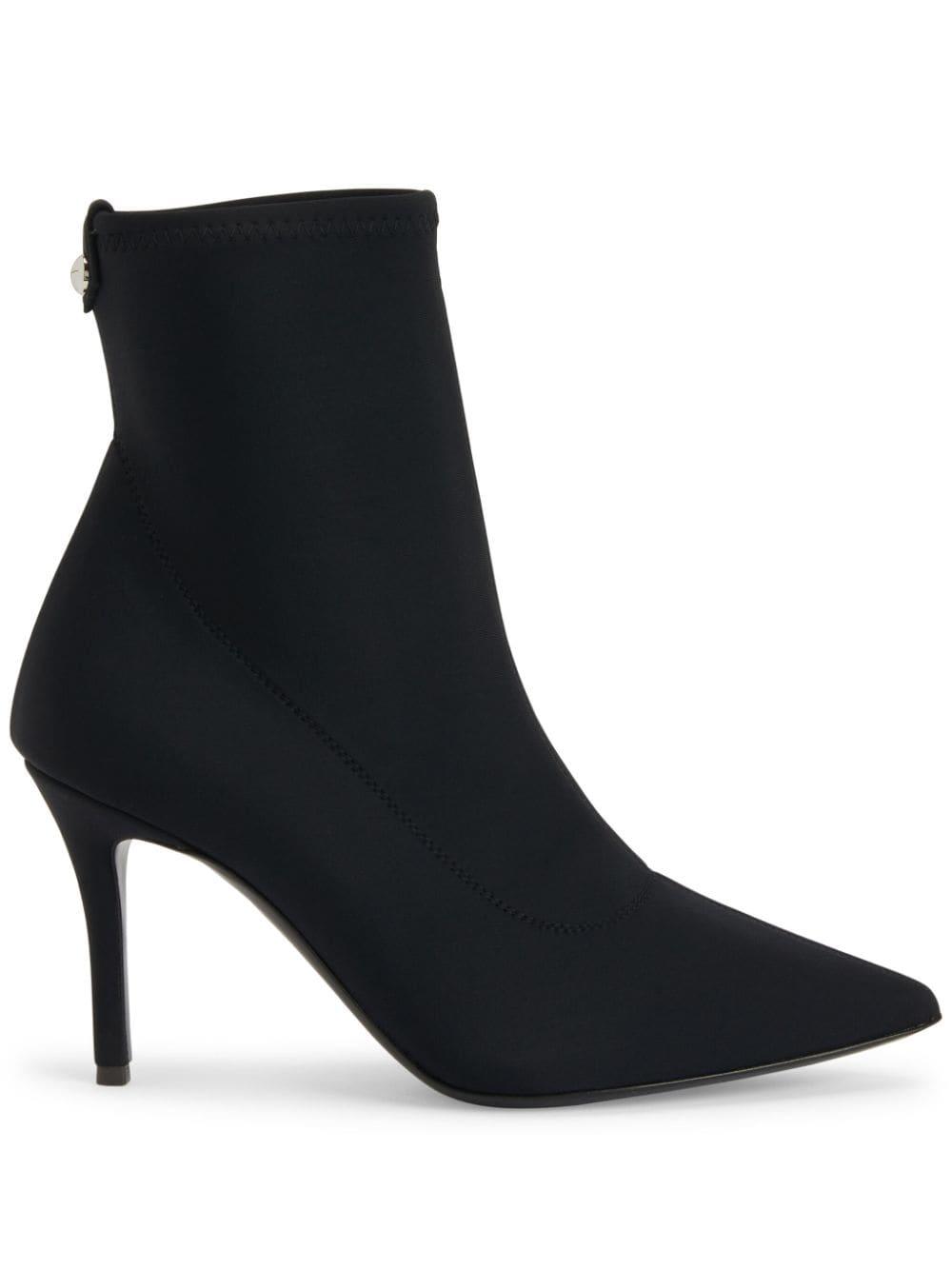 Giuseppe Zanotti Mirea 90mm suede boots - Neutrals