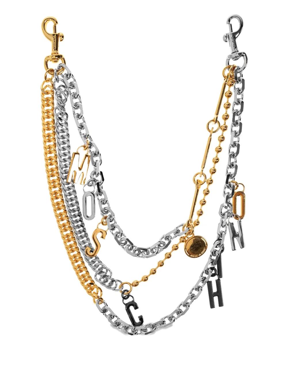 MOSCHINO カラフルロゴチェーンネックレス レディース Moschino ネックレス | オンラインセールは最大61%オフ | Lyst
