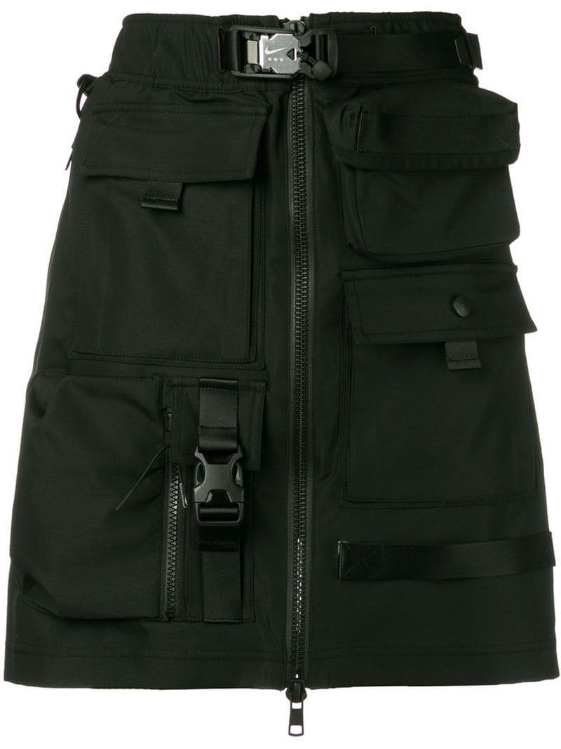 Nike X Mmw 2-in-1 Skirt in Black | Lyst