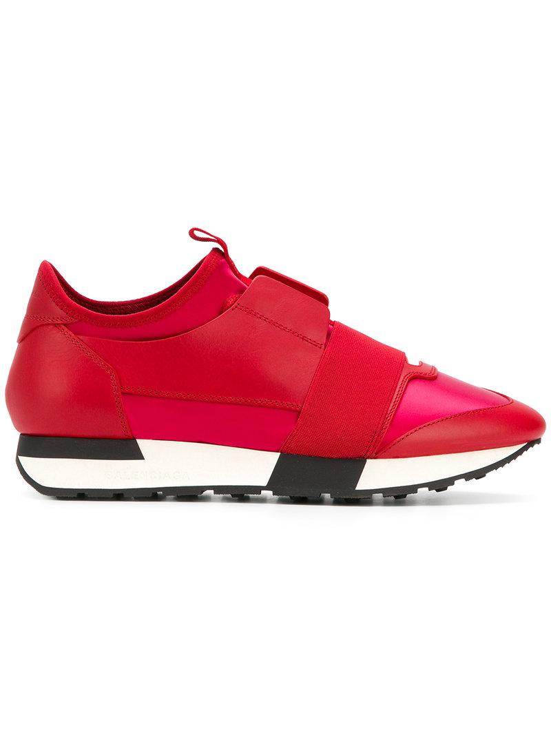 balenciaga race runners red