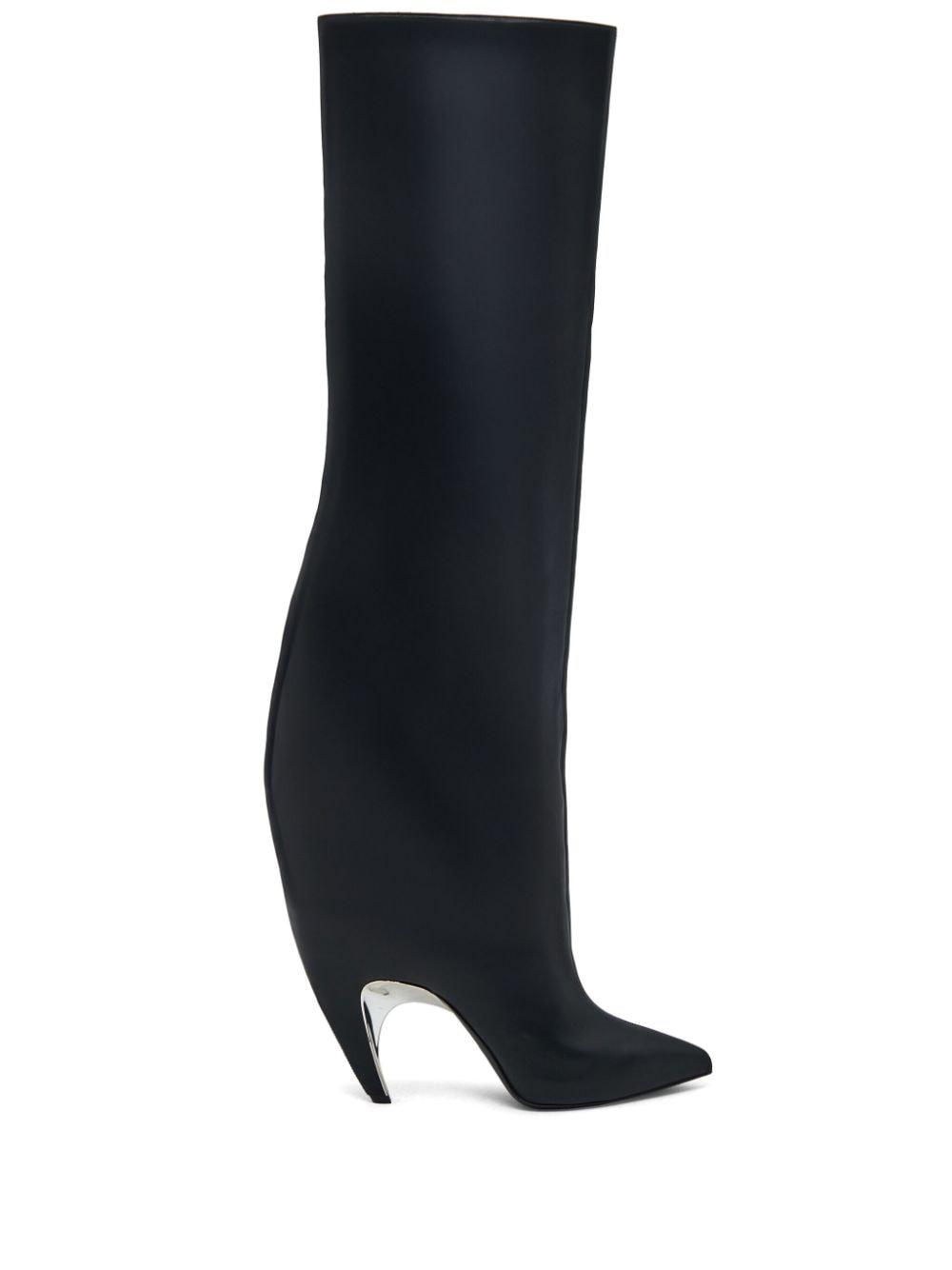 alexander mcqueen thigh boots