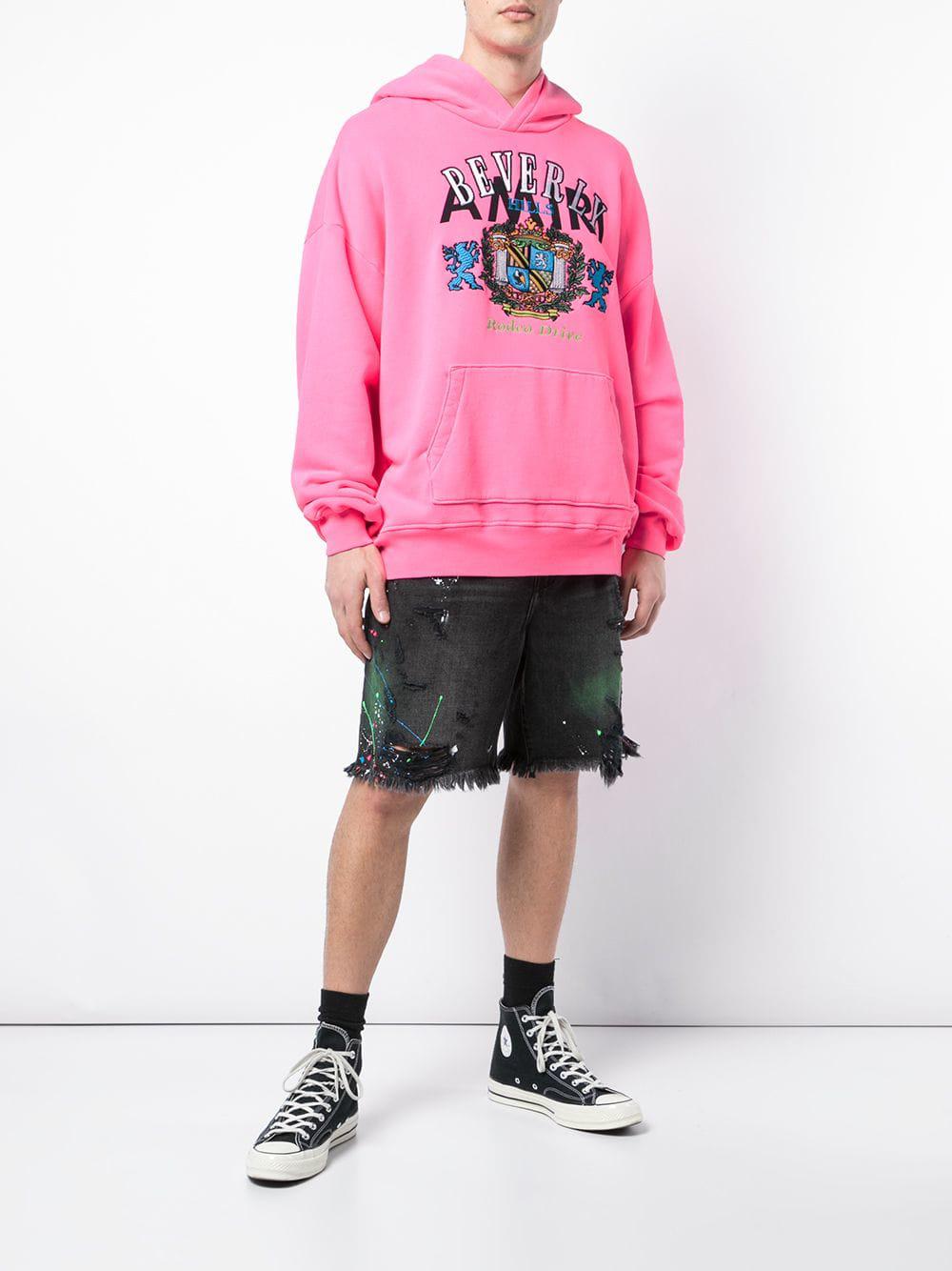 amiri pink sweater