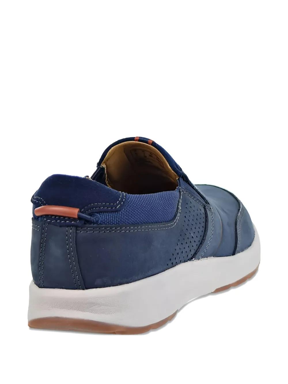 Clarks Un Trail Step Perforated-Detail Loafers in Blue for Men Lyst