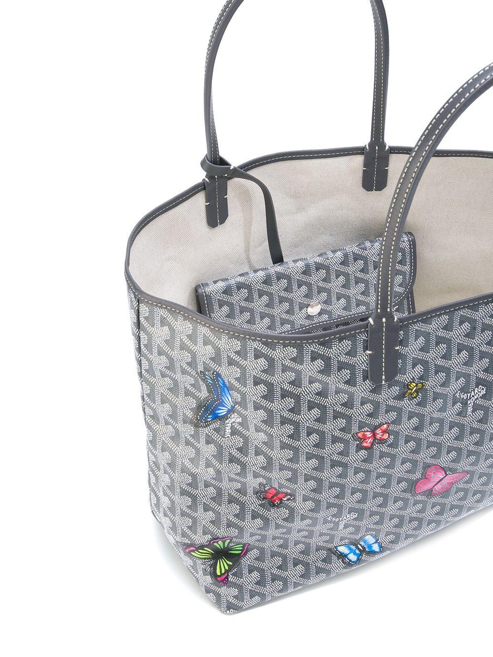 goyard clutch grey