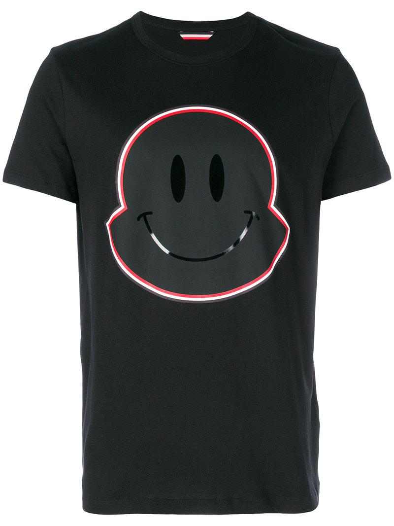 moncler smiley face t shirt