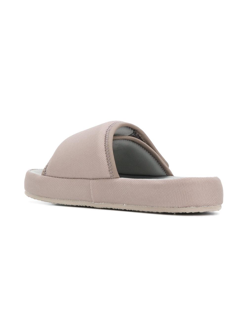 yeezy platform slippers