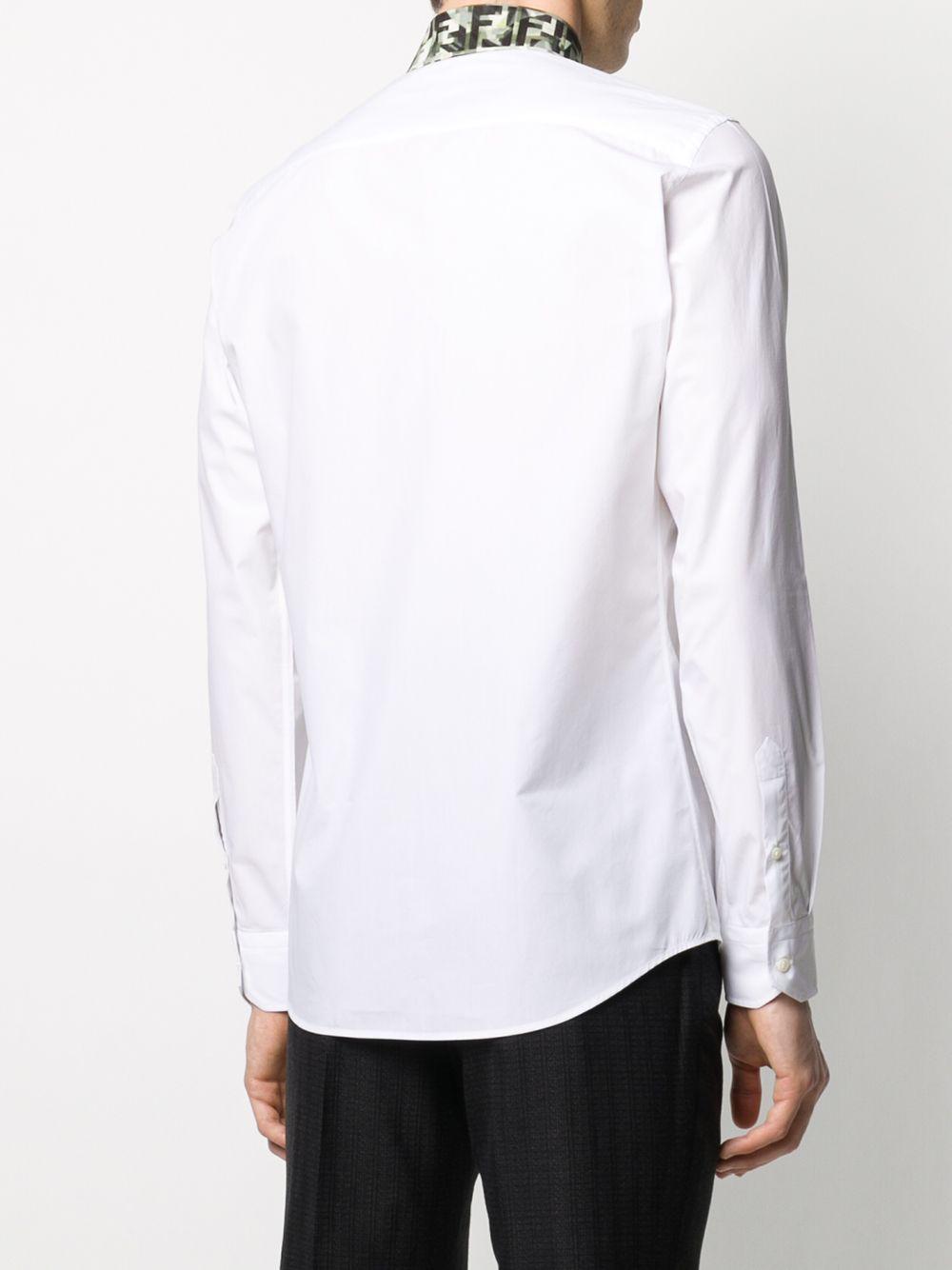 fendi collar shirt mens