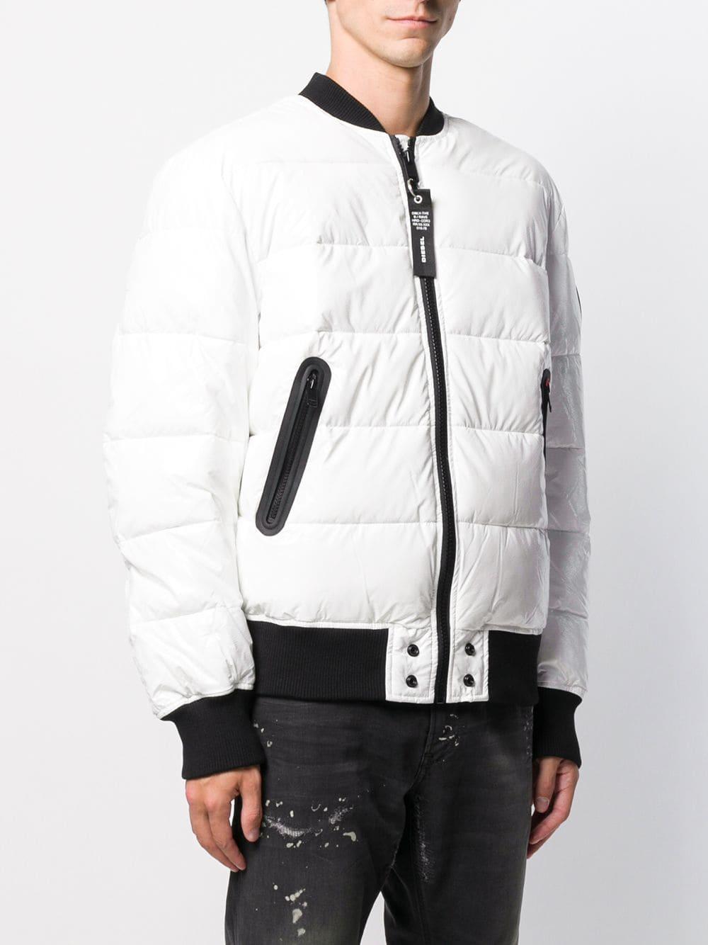 white diesel jacket