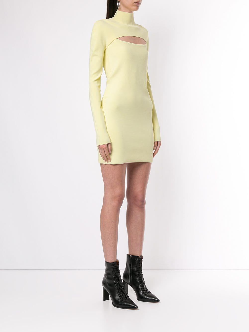 Dion lee stirrup ls mini dress Clearance