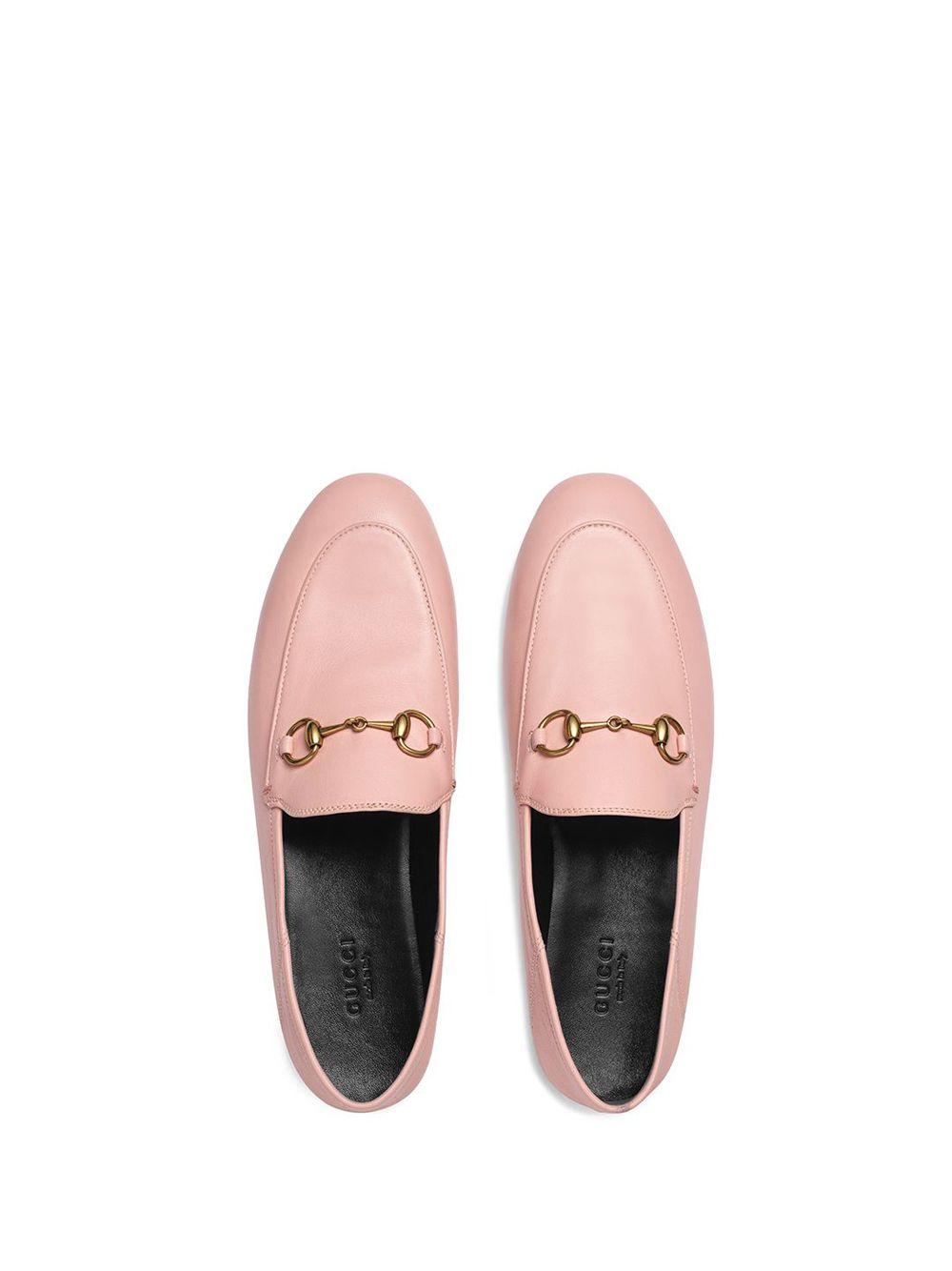 gucci pink loafer