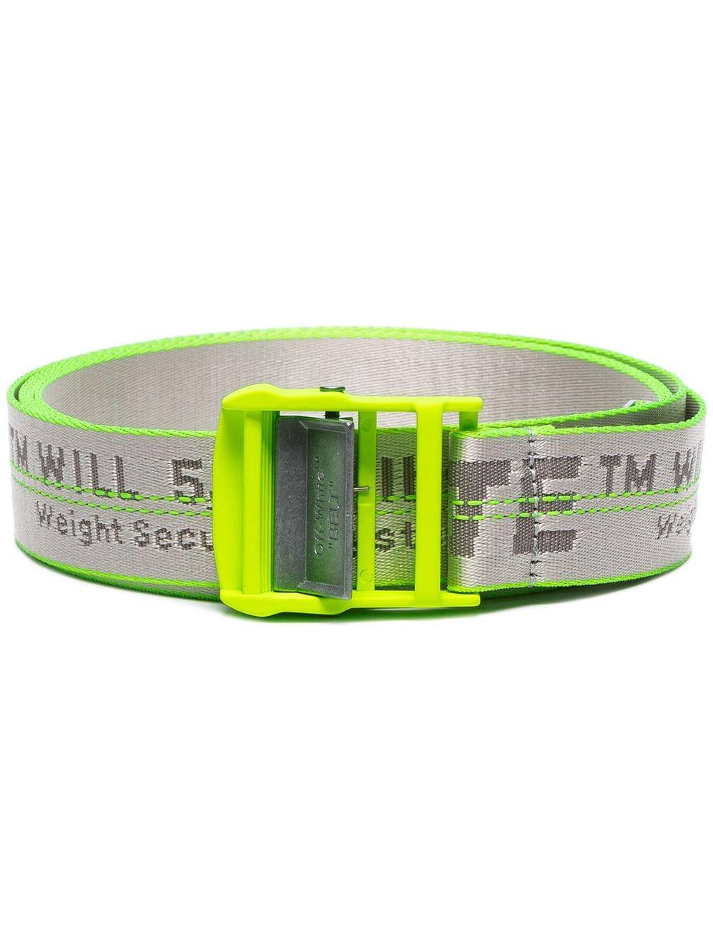 Off-White c/o Virgil Abloh Synthetic Grey Belt in Gray for Men - Lyst