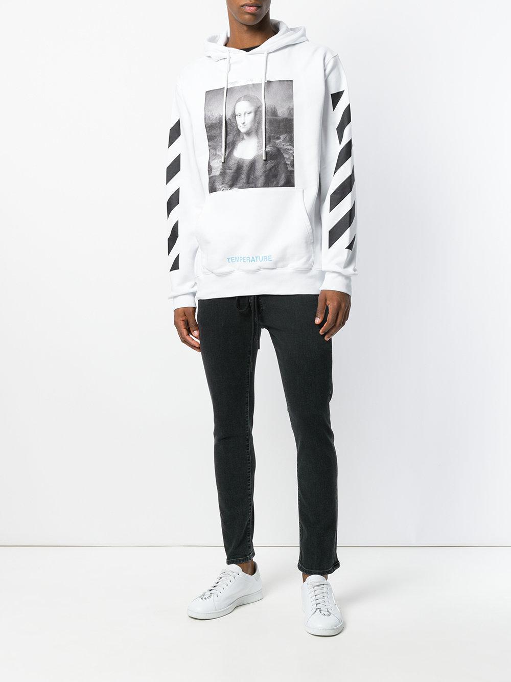 Virgil Abloh Cotton Mona Lisa Hoodie 
