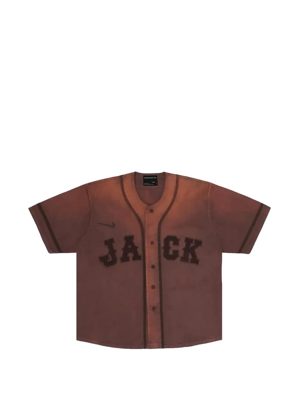 Travis Scott X Fragment X Nike Tokyo Jack Retro Baseball Jersey in
