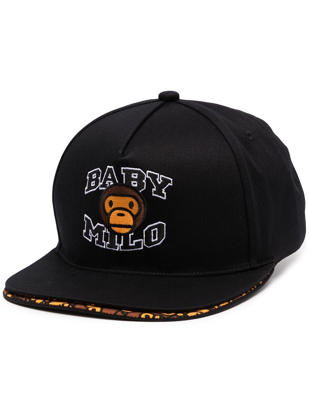 A Bathing Ape Cotton Baby Milo Baseball Cap In Black For Men Lyst A Bathing Ape Cotton Baby Milo Baseball Cap In Black For Men Lyst