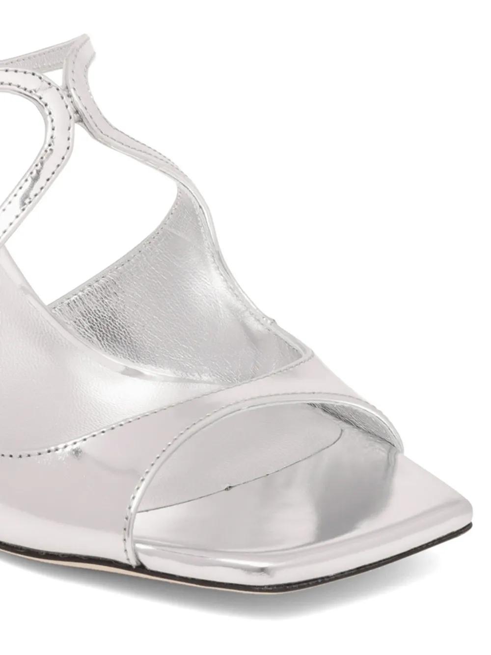 Jimmy Choo ストラップ ミュール ホワイト | Lyst