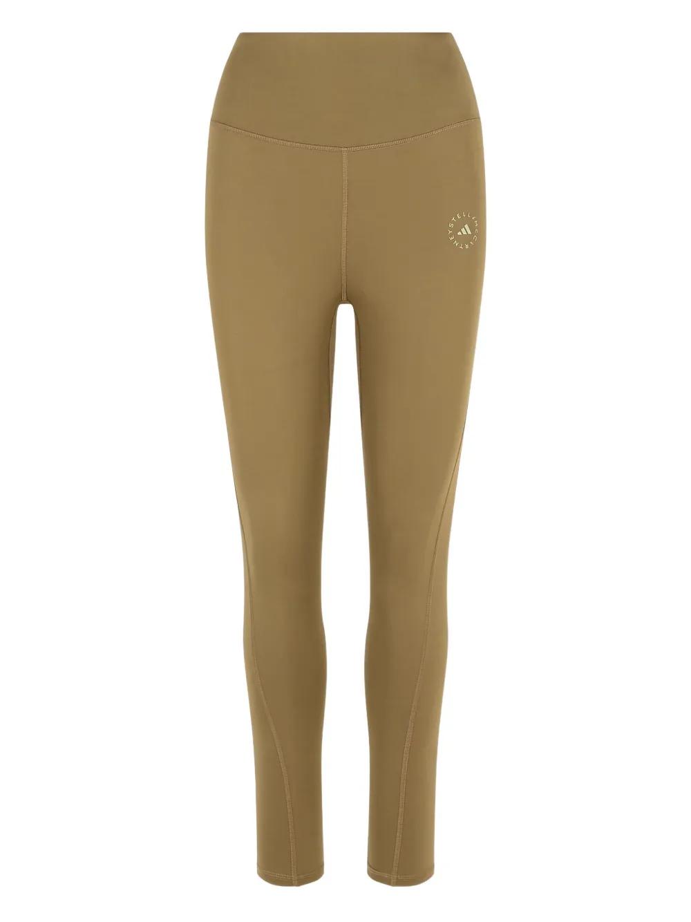 パンツ STELLA MCCARTNEY NYLON BLEND LEGGINGS WITH LOGO PRINT STELLA McCARTNEY - NYLON BLEND LEGGINGS WITH LOGO PRINT