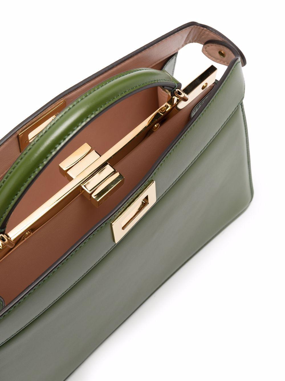 Fendi peekaboo olive clearance green